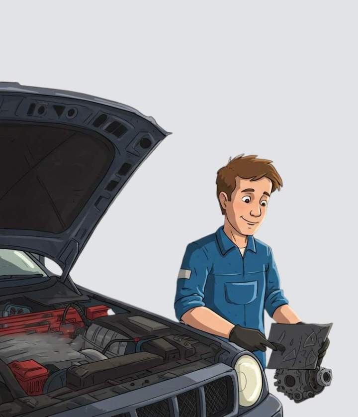 Entretien par changement huile moteur Vence